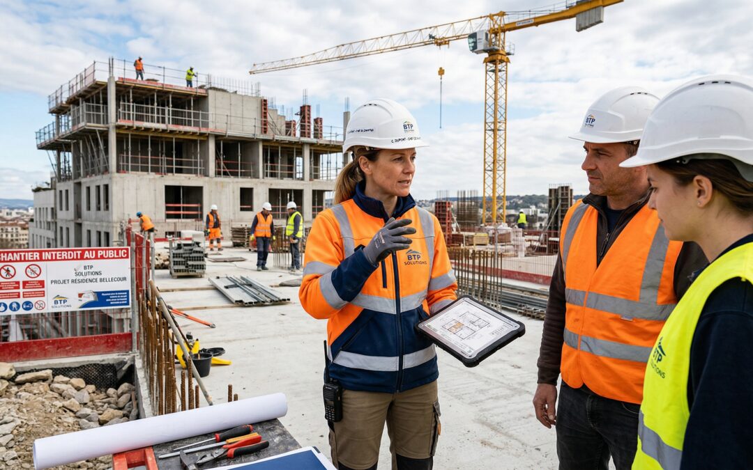 Chef(fe) d’équipe/chantier/atelier BTP